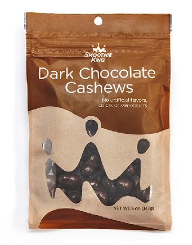 Order Dark Chocolate Cashews food online from Smoothie King store, Cumming on bringmethat.com