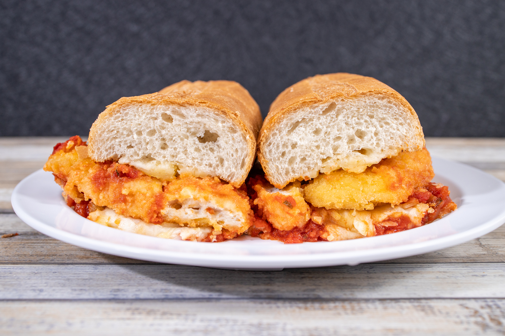 Order Parmesan Chicken Sandwich food online from Chino Hills Pizza Co. store, Chino on bringmethat.com