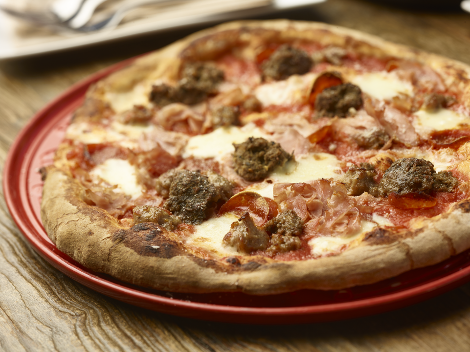 Order Carne Pizza food online from Rise Pizzeria store, Burlingame on bringmethat.com
