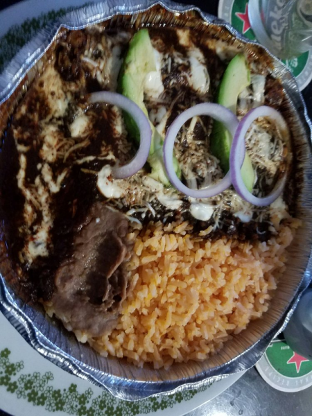 Order  Grilled steak Enchilada food online from Taqueria Viva Mexico Kitchen Cafe store, Jersey City on bringmethat.com