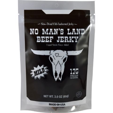 Order No Man's Land Mild Beef Jerky 3oz food online from 7-Eleven store, Canandaigua on bringmethat.com