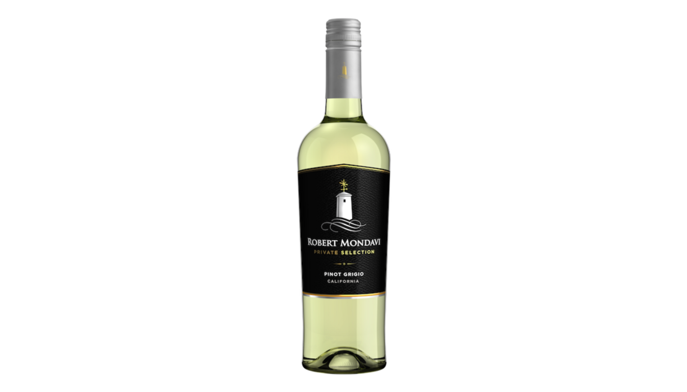 Order Robert Mondavi Winery Private Selection Pinot Grigio 750mL food online from Golden Rule Liquor store, West Hollywood on bringmethat.com