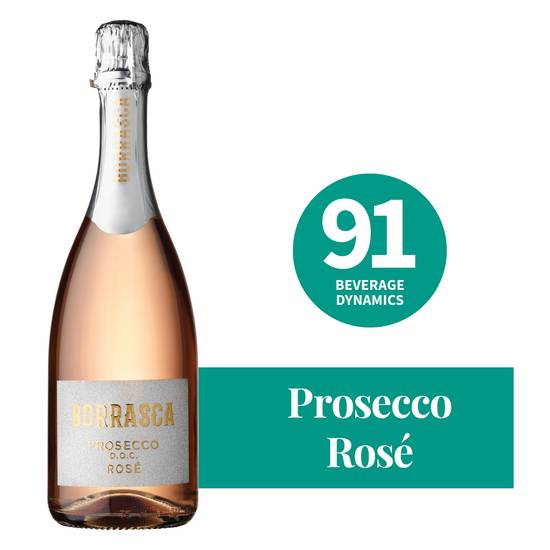 Order Borrasca Prosecco Rose - 750ml food online from Total Wine & More store, Bloomington on bringmethat.com