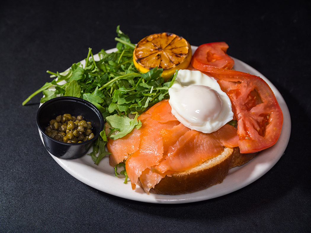 Order Bagel and Lox food online from Cappy's Cafe store, Newport Beach on bringmethat.com