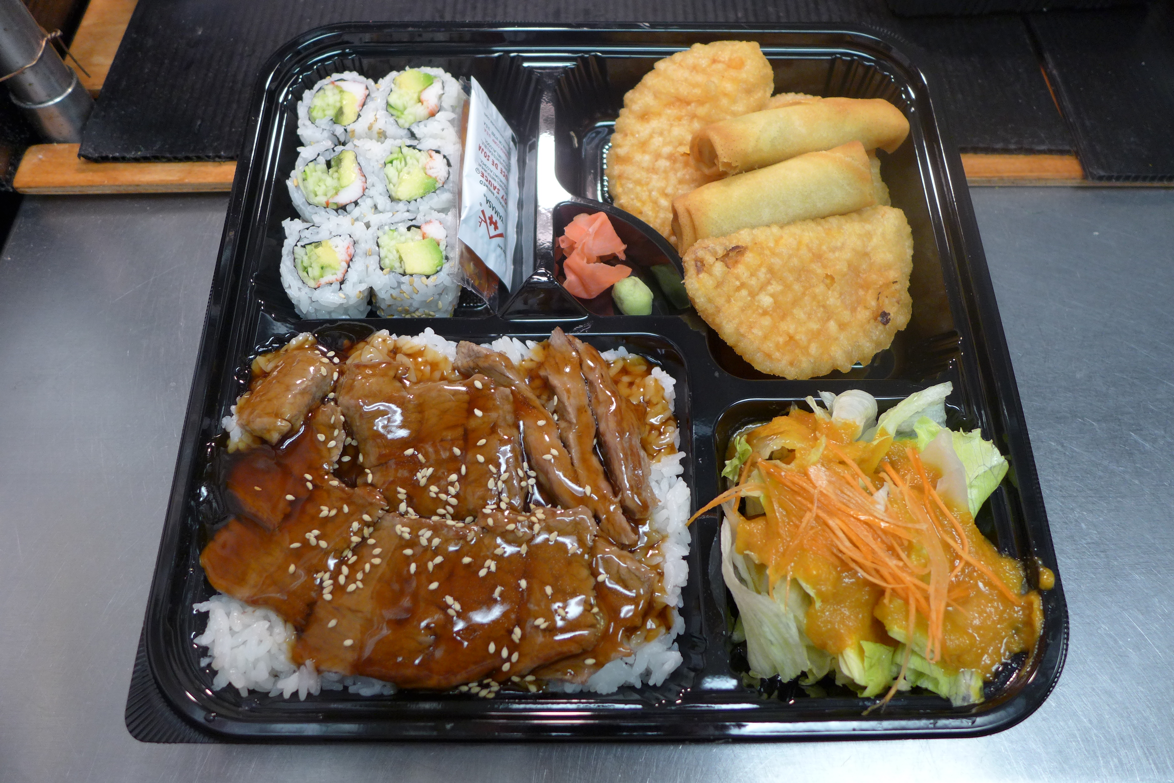 Order Beef Teriyaki Deluxe food online from Tokyo Sushi store, Edison on bringmethat.com