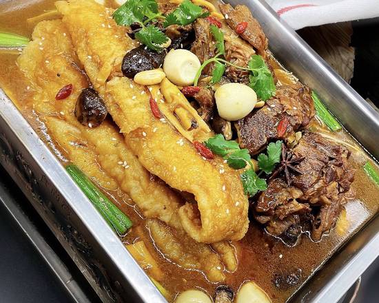 Order 蜀湘酱肉骨烤鱼樂BBQ fish fillet & special pork bone w/special soy sauce food online from Fashion Wok store, Sunnyvale on bringmethat.com