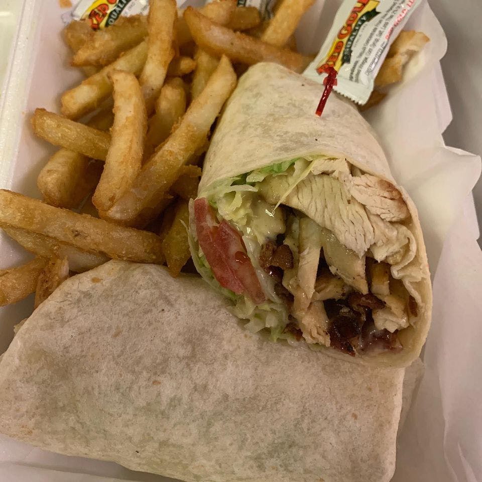 Order Honey Mustard Wrap - Wrap food online from Mystic Restaurant store, North Wales on bringmethat.com