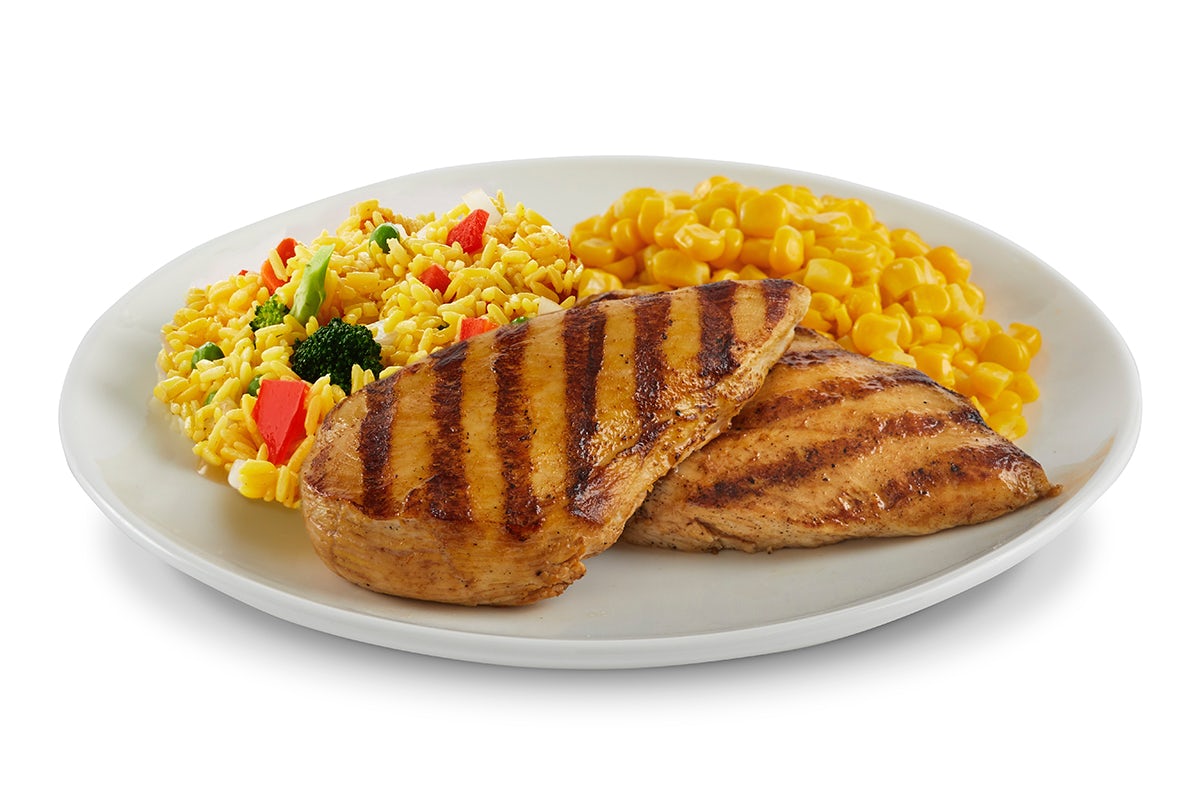 Order Boneless Chicken Breasts - With 2 Sides food online from Pollo Tropical store, Pinecrest on bringmethat.com