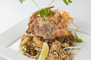 Order Soft Shell Crab Woonsen food online from Noodle Wave store, Dallas on bringmethat.com