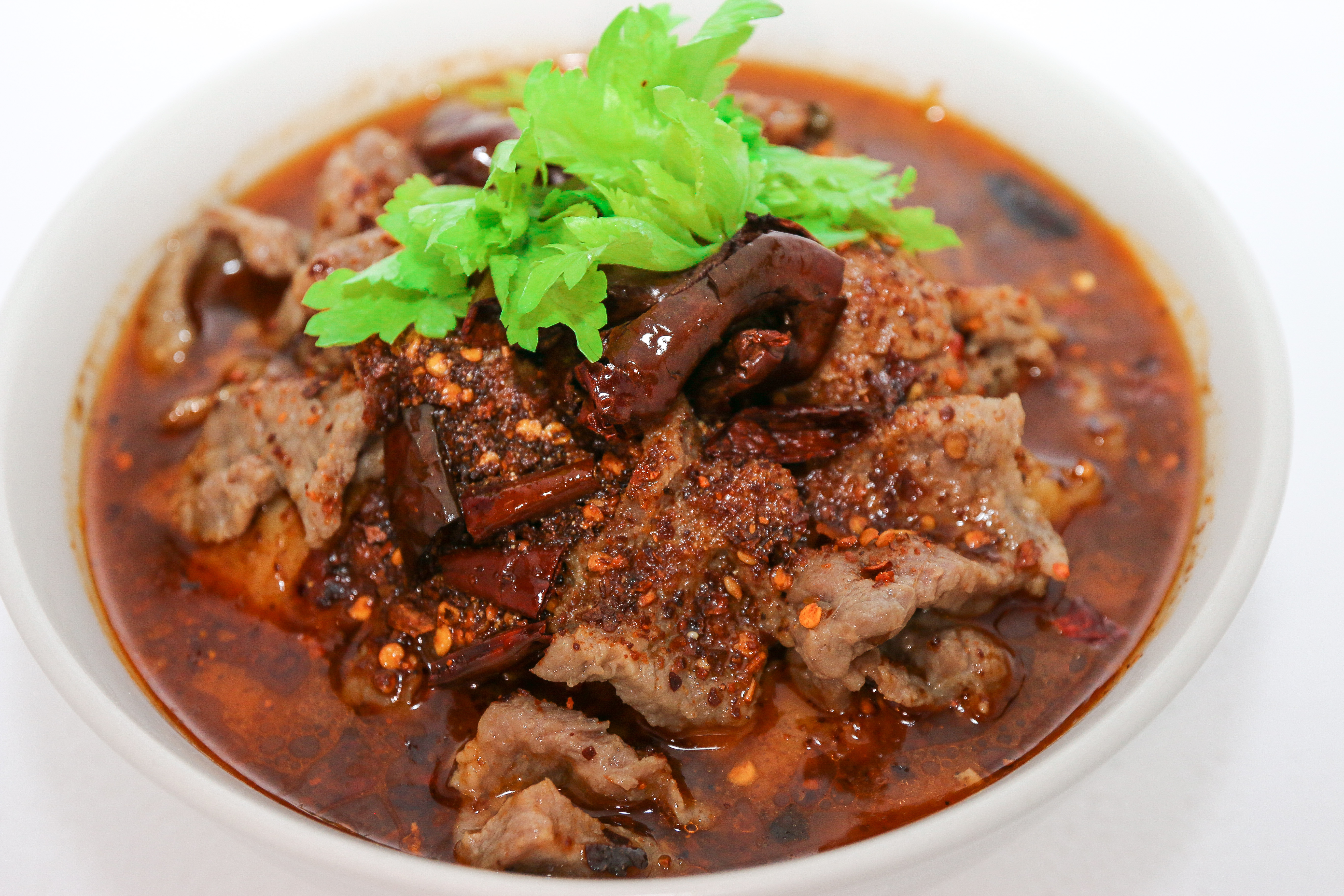 Order Sliced Beef with Hot Chili Oil 水煮牛 food online from Chopstick store, Cleveland on bringmethat.com