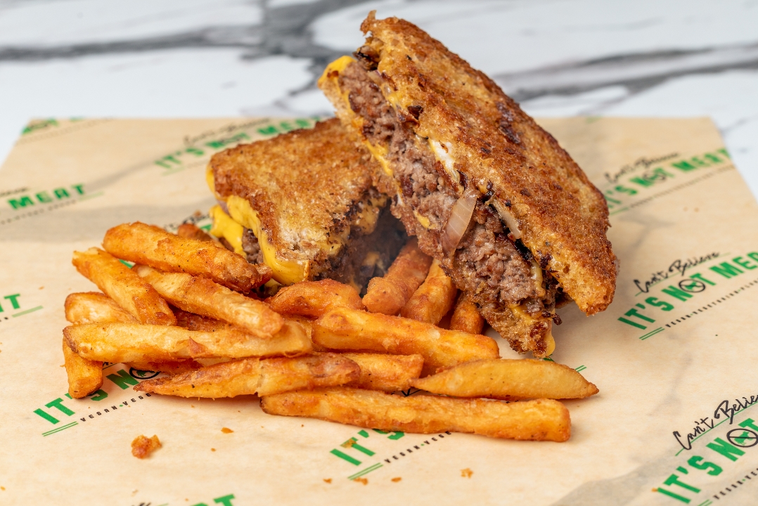 Order PATTY MELT food online from Can't Believe It's Not Meat store, Chicago on bringmethat.com
