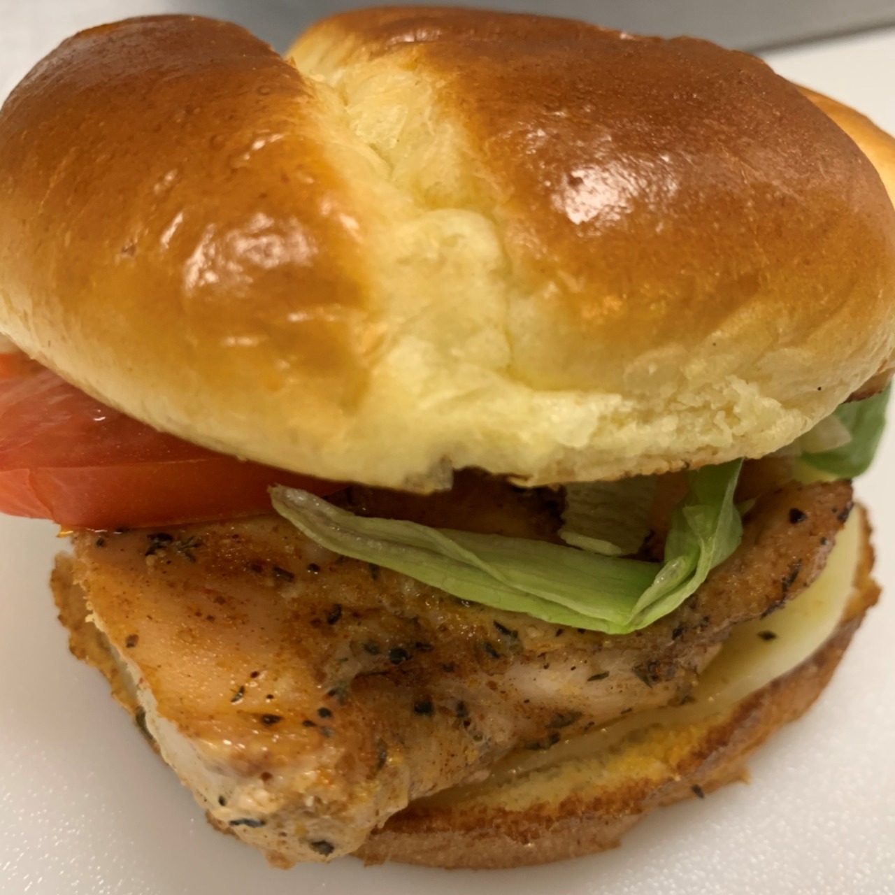 Order Smoked Chicken Breast Sandwich food online from Heavenly Grub store, Columbus on bringmethat.com