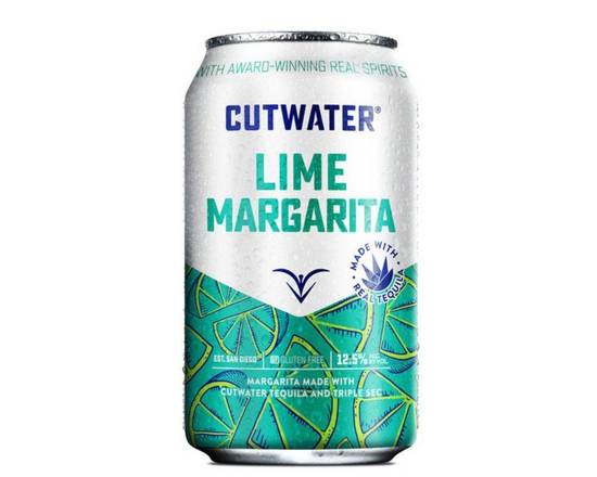 Order Cutwater Tequila Margarita 12oz food online from Balboa Tap House store, San Diego on bringmethat.com