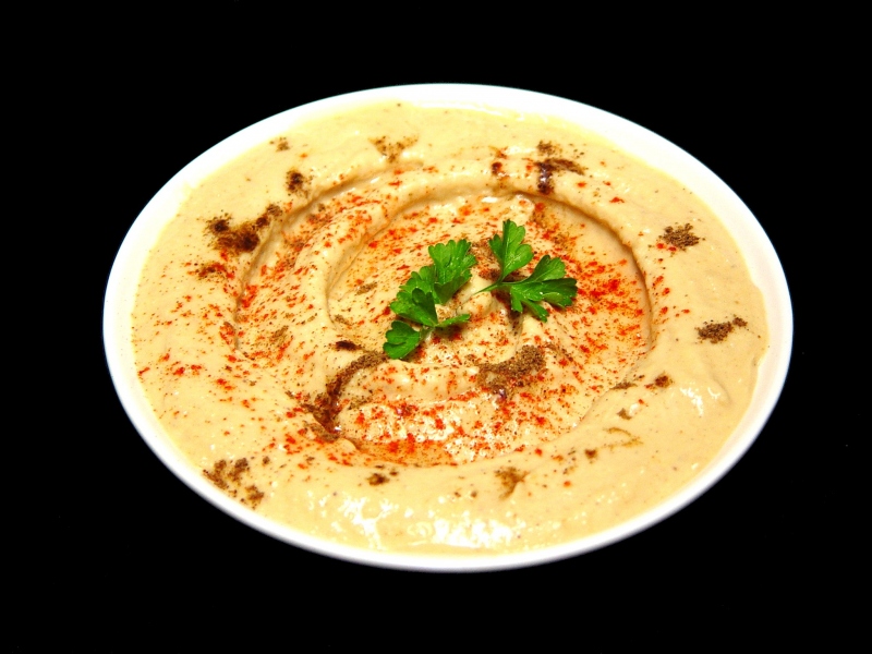Order Hummus Plate food online from Mediterranean delight store, Glendale on bringmethat.com