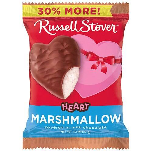 Order Russell Stover Valentine Chocolate Heart - 1.3 OZ food online from Walgreens store, Charlotte on bringmethat.com