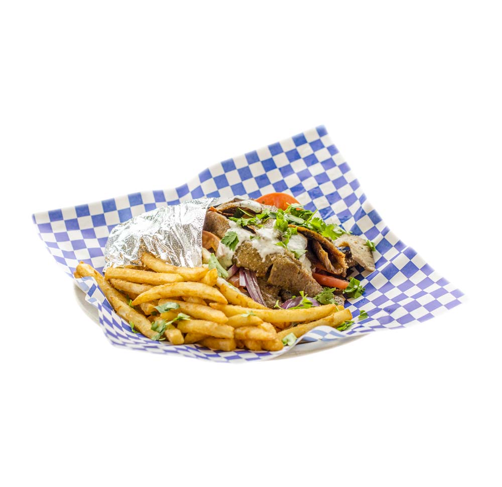 Order Gyros Sandwich Combo food online from Firehouse Taverna store, Reseda on bringmethat.com