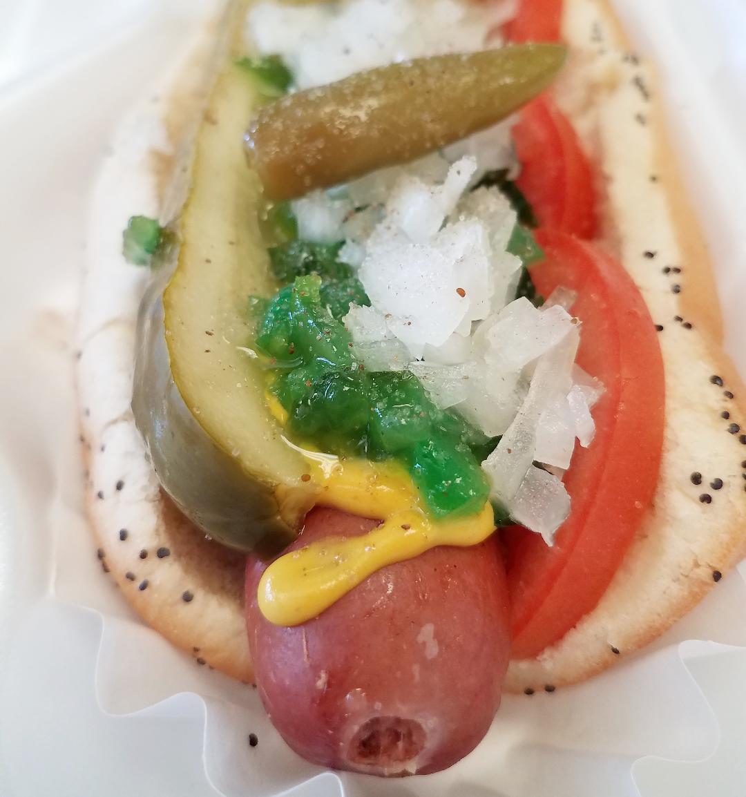 Order Classic Chicago Dog food online from Doglicious Hot Dogs store, Glendale on bringmethat.com