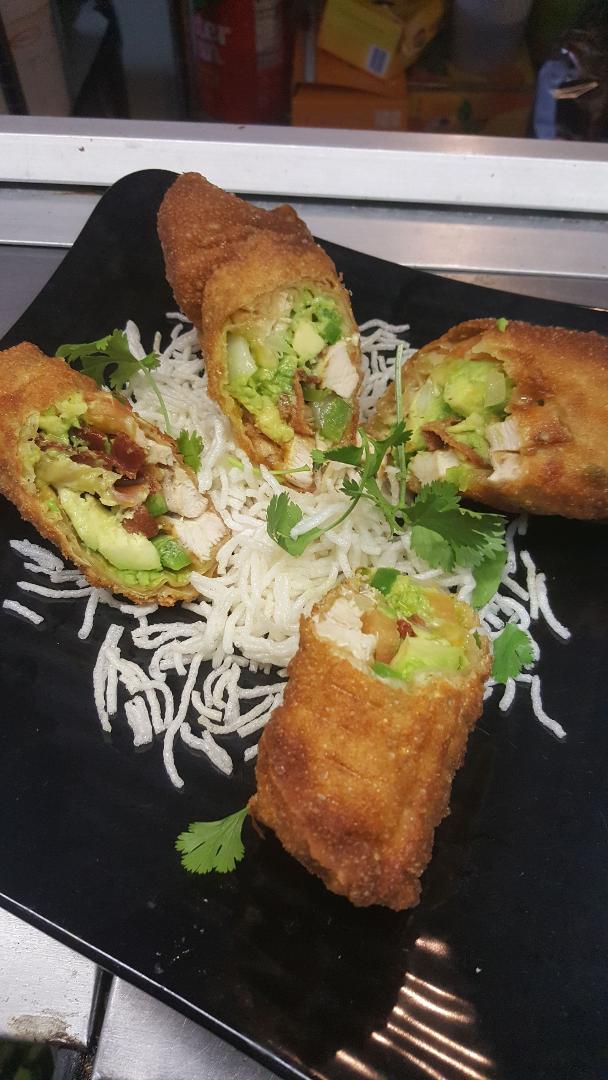 Order S45. Avacado  Club Eggrolls food online from Asia Bowl & Grill store, Fort Worth on bringmethat.com