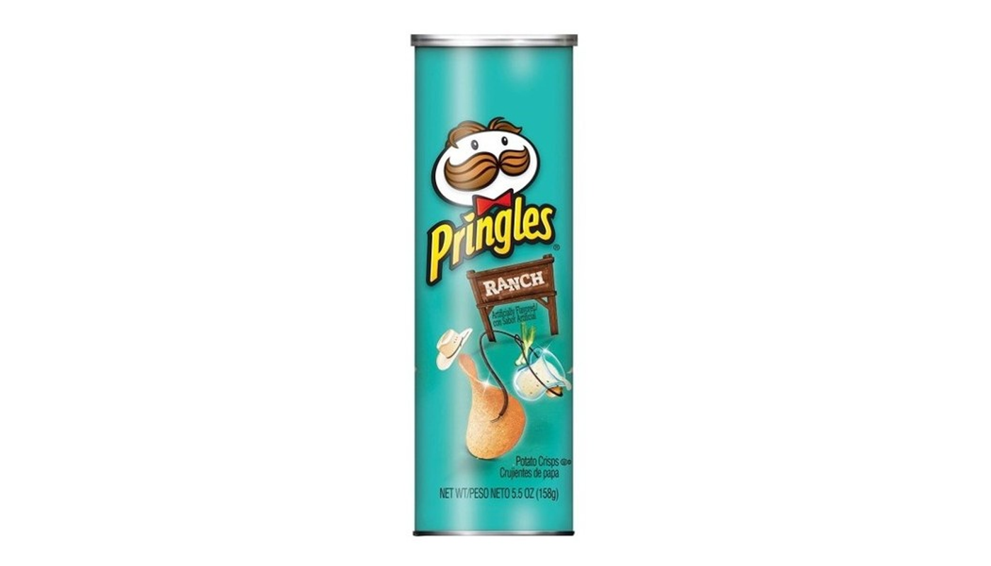 Order Pringles Ranch 5.2oz Can food online from Village Commons Liquor store, Camarillo on bringmethat.com