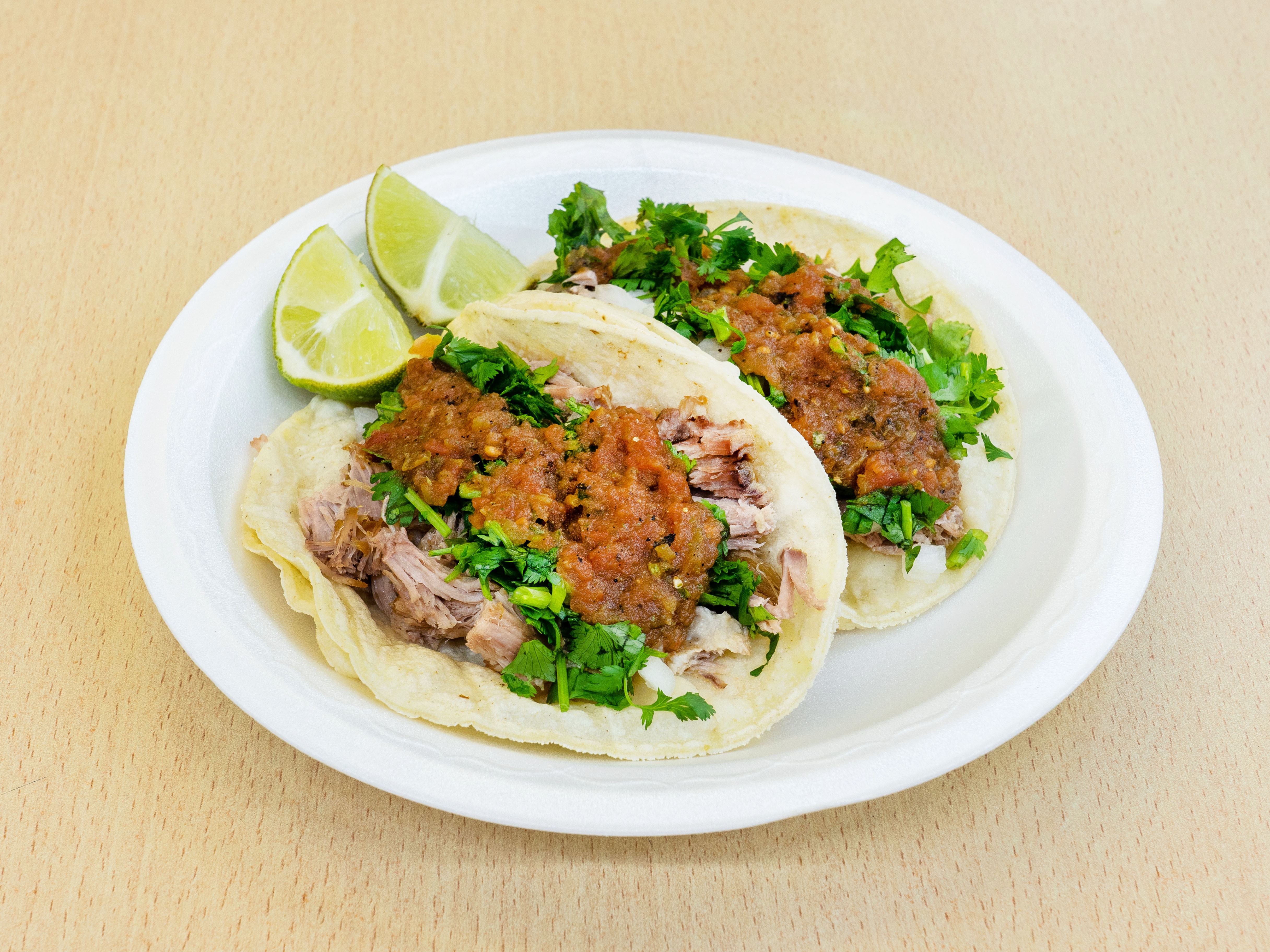 Order Taco Regular food online from La Isla Del Sabor store, Santa Ana on bringmethat.com