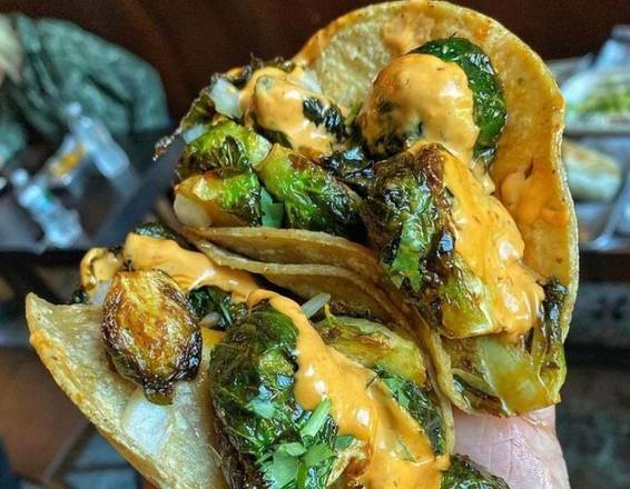 Order Taco - Brussels Sprouts (Veggie) food online from Tacoria store, Hoboken on bringmethat.com