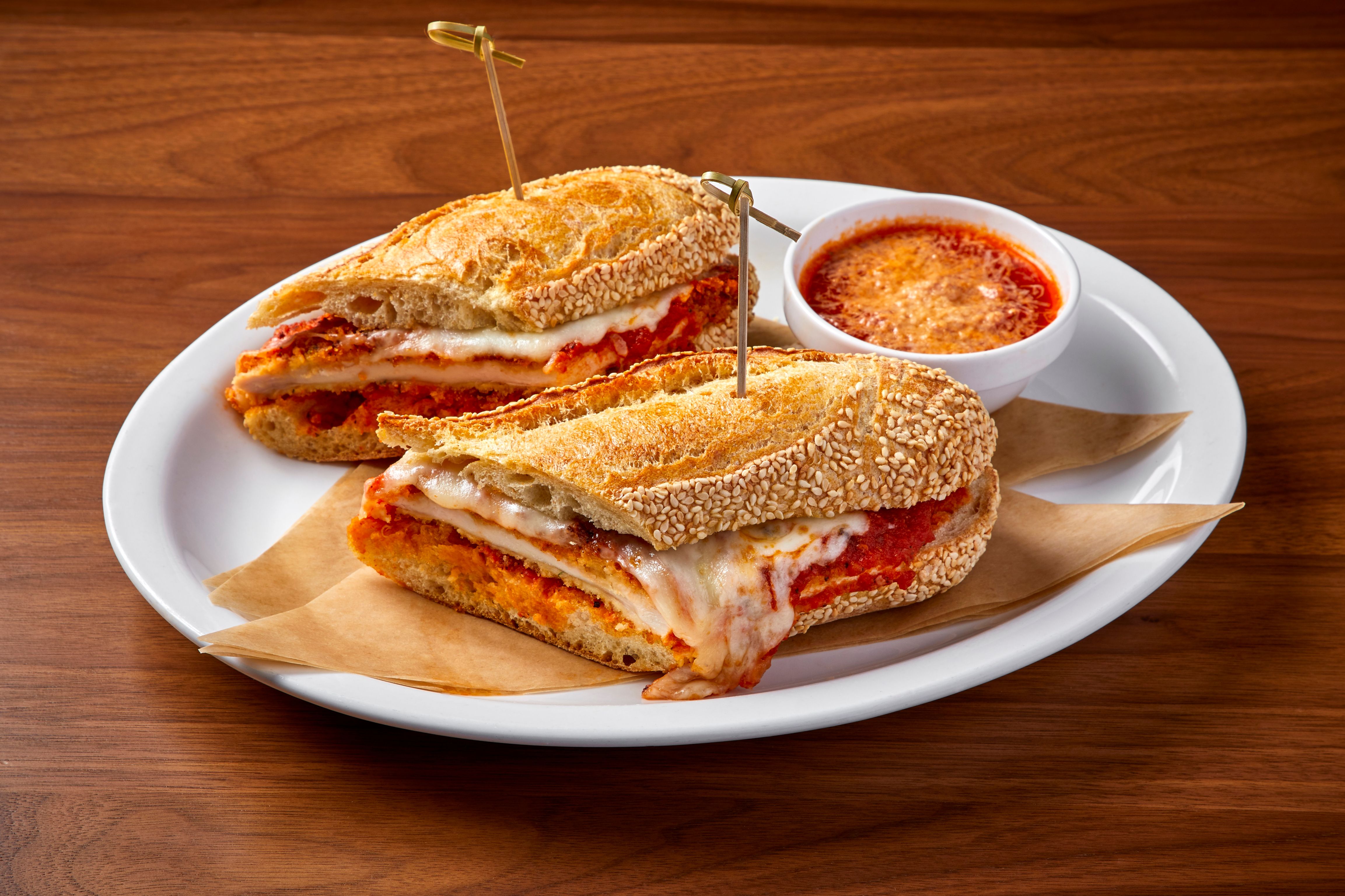 Order Chicken Parmesan Bomber food online from Victory Italian store, Chicago on bringmethat.com