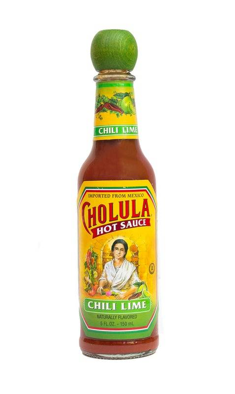 Order Bottle of Cholula Chili Lime food online from California Tortilla store, Silver Spring on bringmethat.com