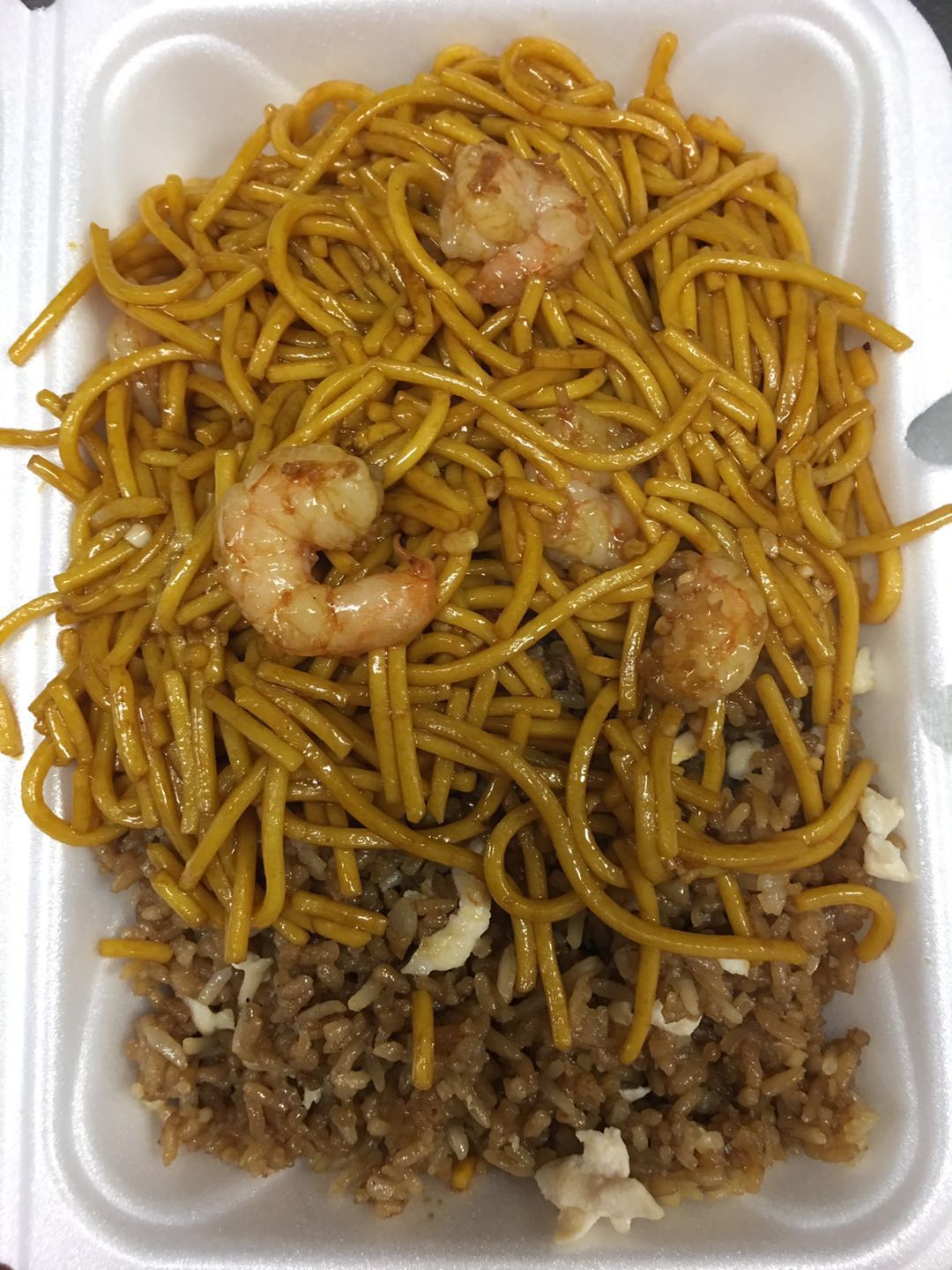 Order Shrimp Lo Mein Lunch Plate food online from China Express store, Greensboro on bringmethat.com
