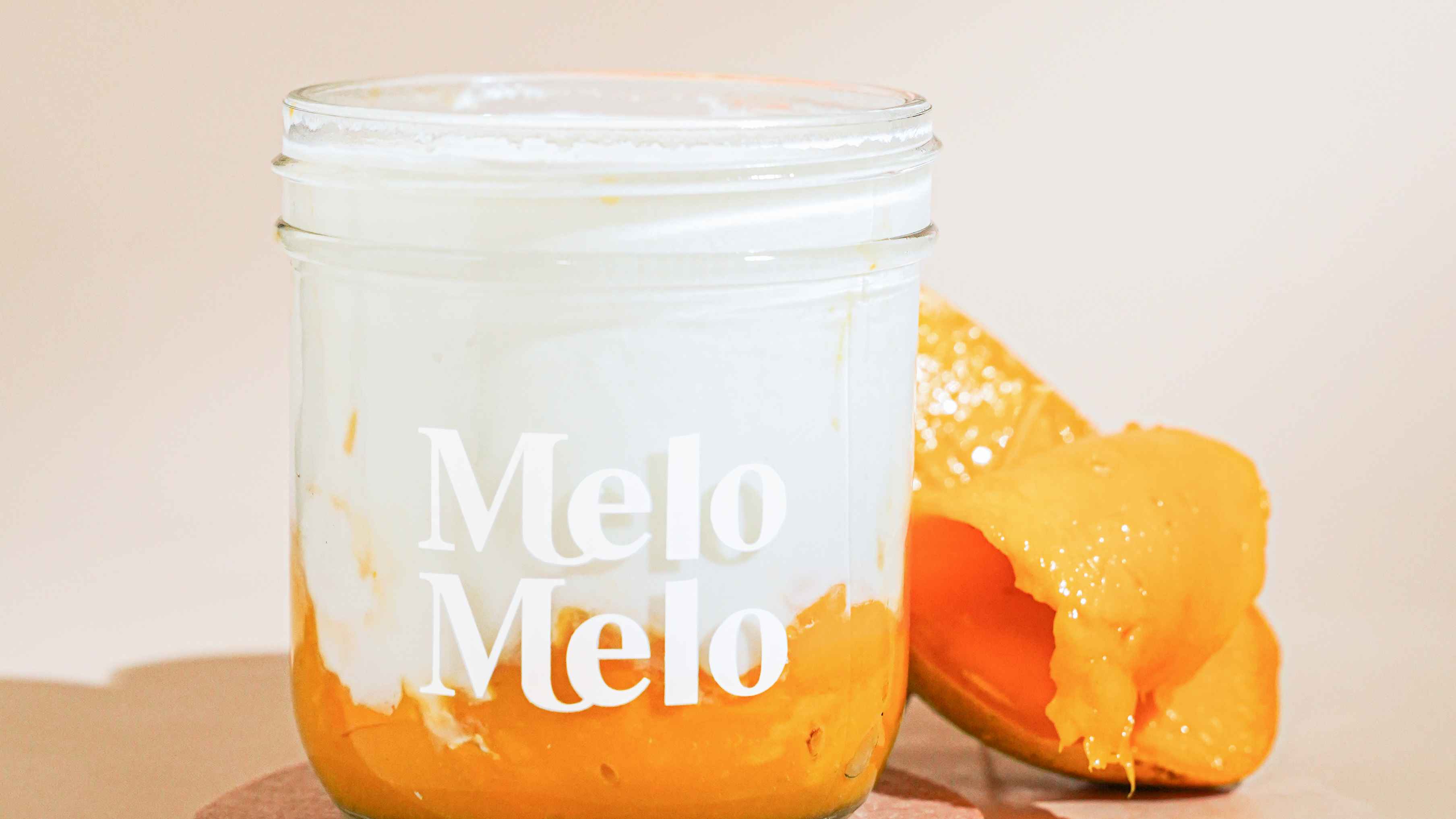 Order Mango Purée Coconut Jelly / 芒果哆哆 food online from Melo Melo store, Los Angeles on bringmethat.com