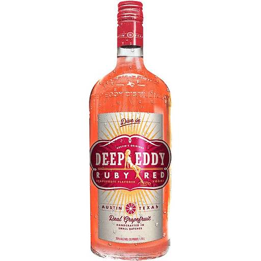 Order DEEP EDDY RUBY RED VODKA 1.75 (1.75 LTR) 114985 food online from BevMo! store, Citrus Heights on bringmethat.com