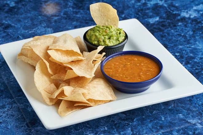 Order Chips, Guacamole, and Salsa food online from Blu Burger Grille store, Scottsdale on bringmethat.com