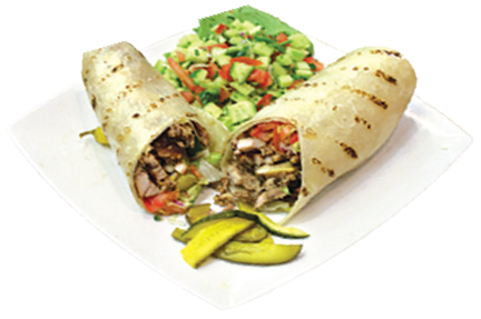 Order Gyro Wrap food online from Carnival Grill store, Chula Vista on bringmethat.com