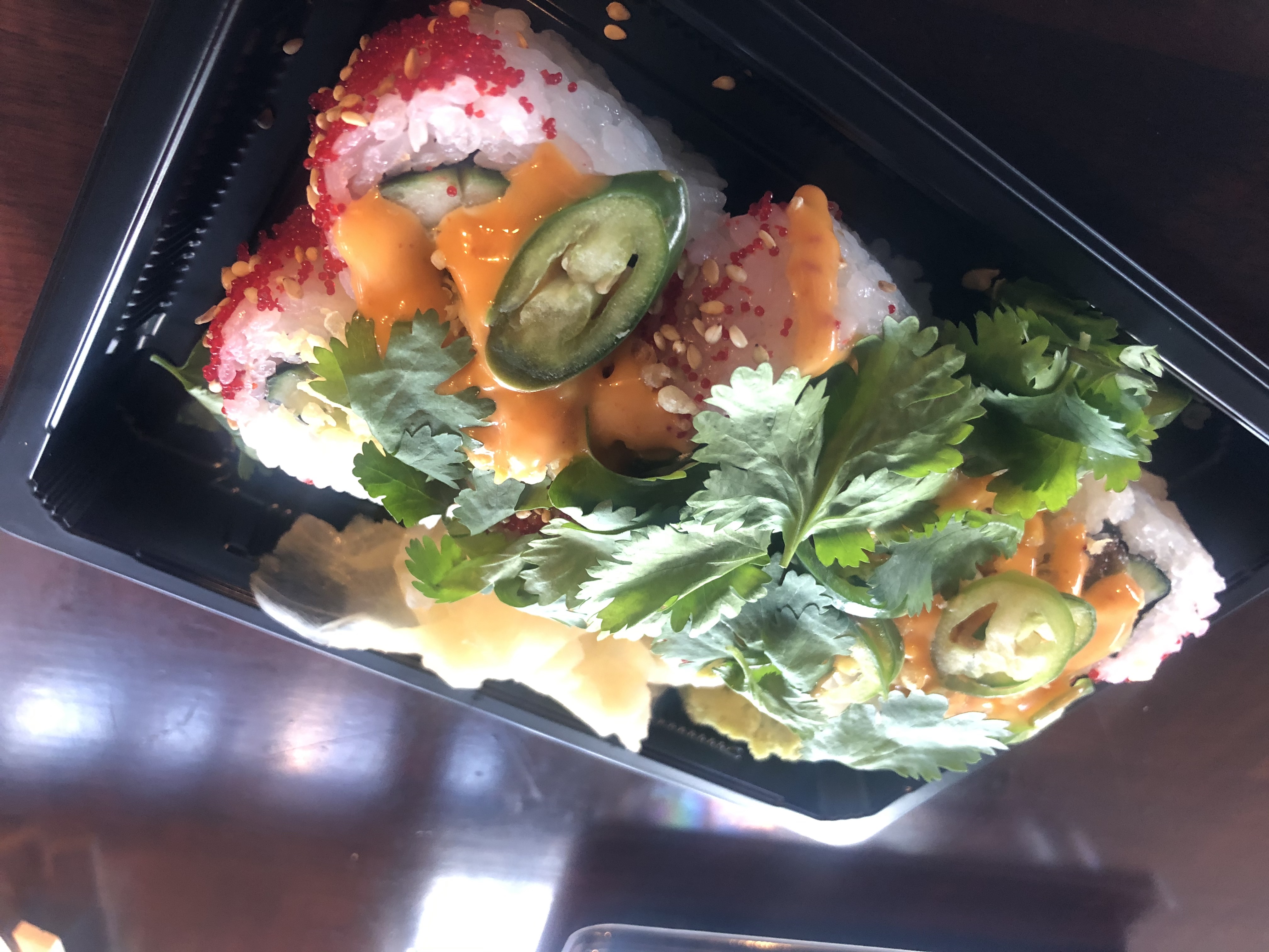 Order Fire Cracker Roll food online from Rocky Yama Sushi store, Denver on bringmethat.com