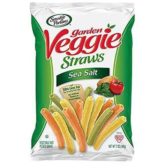 Order Garden Veggie Straws - Sea Salt food online from IV Deli Mart store, Goleta on bringmethat.com
