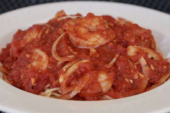 Order Shrimp Fra Diavolo food online from Bambinelli's Pizza - Lilburn store, Lilburn on bringmethat.com