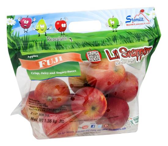 Order Stemilt · Lil Snappers Fuji Apples (3 lbs) food online from Jewel-Osco store, Park Ridge on bringmethat.com