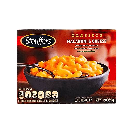 Order Stouffer's Macaroni & Cheese (12 OZ) 40624 food online from BevMo! store, Greenbrae on bringmethat.com