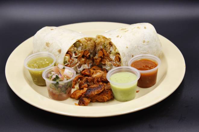 Order Burrito Regular food online from Tacos La Villa store, Kennesaw on bringmethat.com