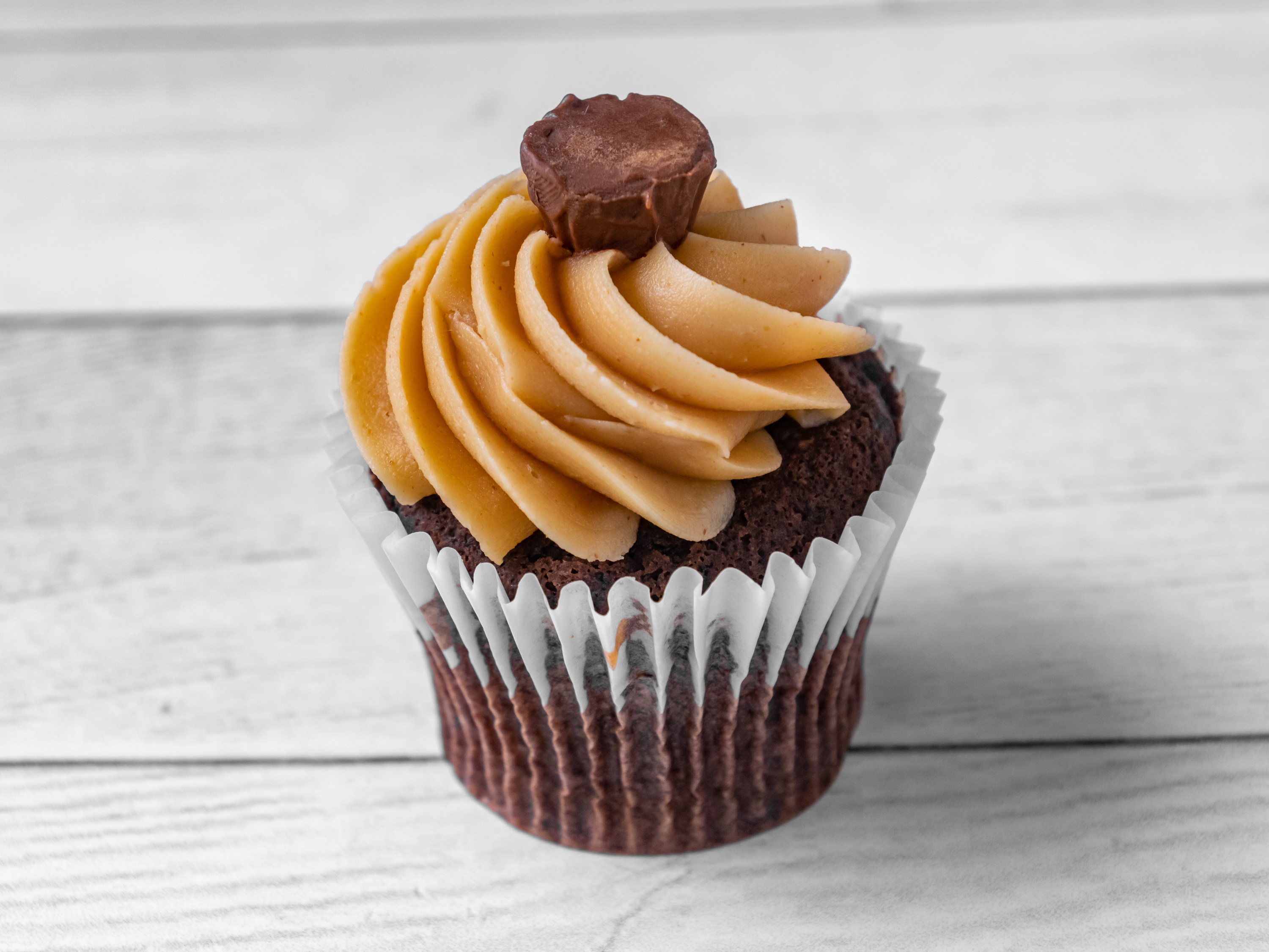 Order Reese's Cupcake food online from Oven Treatz Llc store, Morrow on bringmethat.com