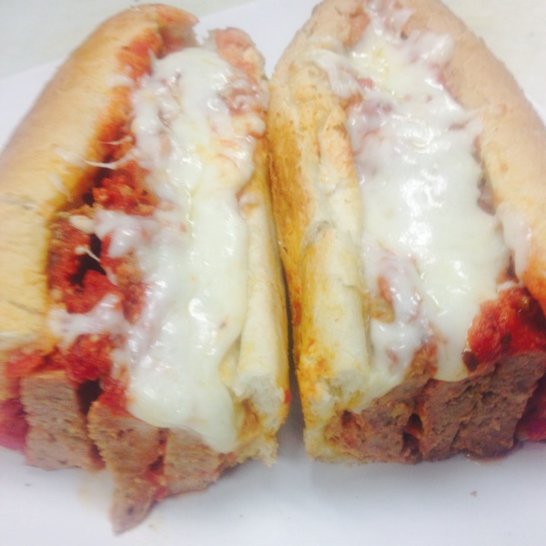 Order Meatball Sandwich food online from Pedone Pizza store, Hermosa Beach on bringmethat.com