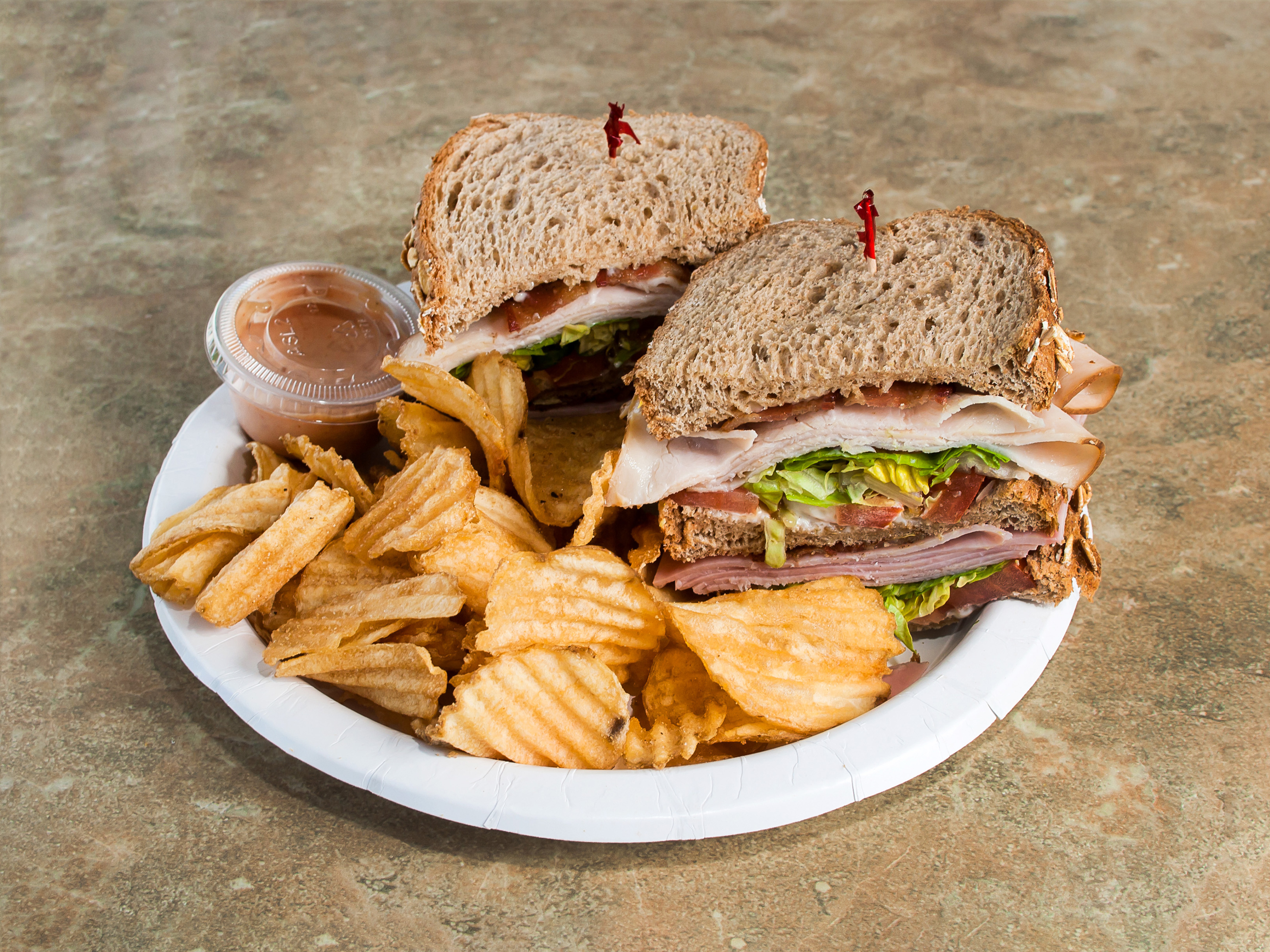 Order The King of Clubs Sandwich food online from Barrs Street Eats store, Jacksonville on bringmethat.com