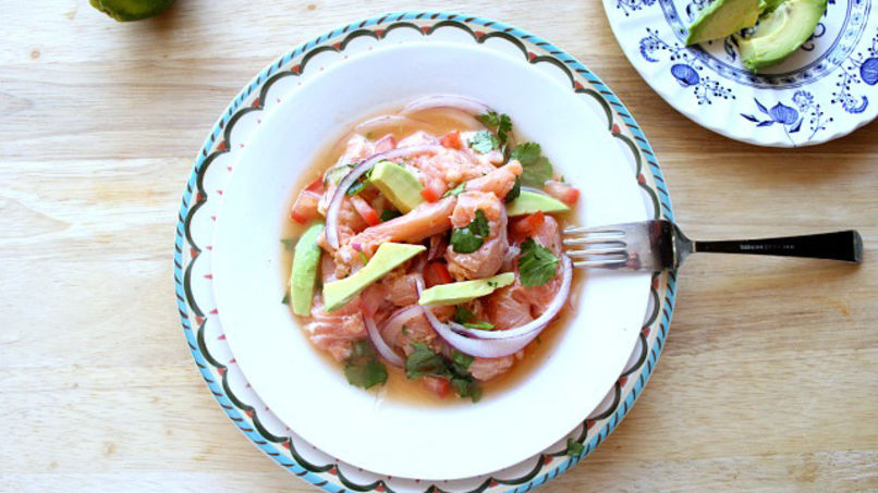 Order Ceviche food online from Plaza Azteca store, Bethesda on bringmethat.com