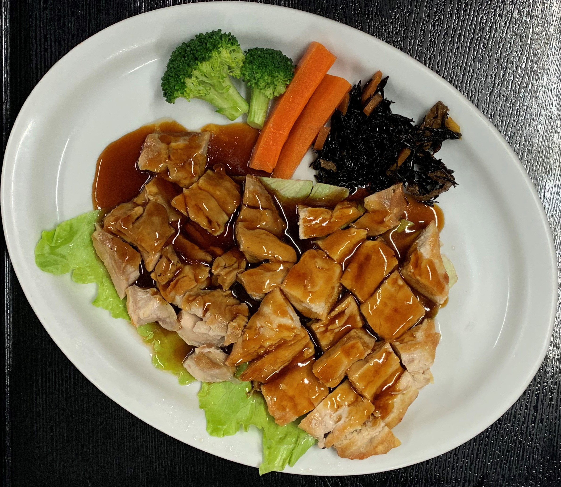 Order Chicken Teriyaki D food online from Kuni's Japanese Restaurant store, Evanston on bringmethat.com