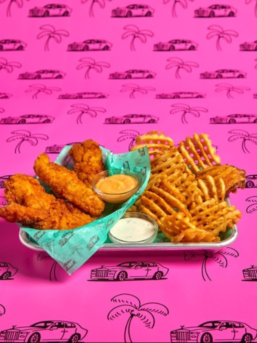 Order Four Piece Crispy Tender Combo food online from Another Wing By Dj Khaled store, Phoenix on bringmethat.com