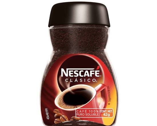 Order Nescafe clasico soluble 42g food online from Pit Stop Liquor Mart store, El Monte on bringmethat.com