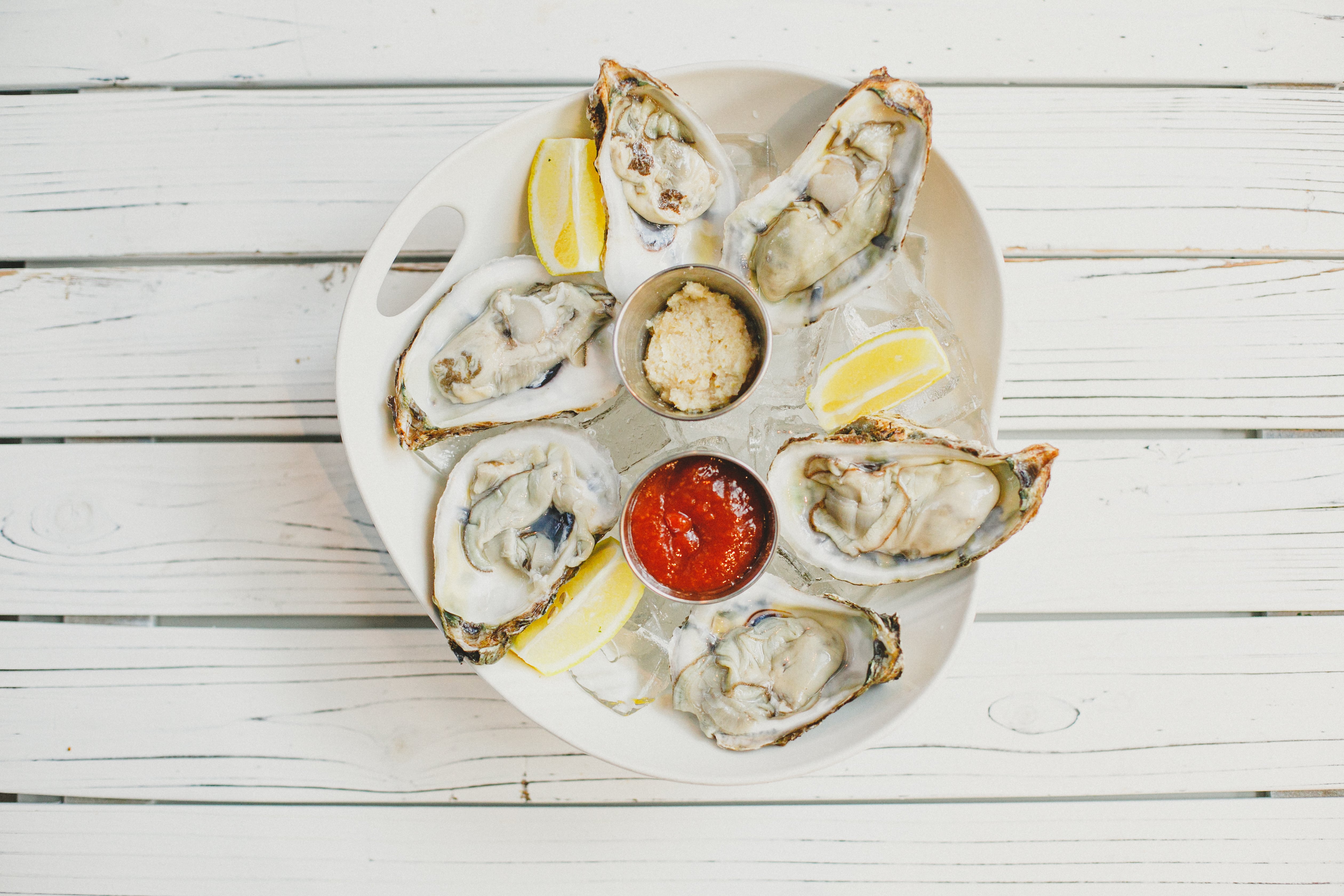 Order Blue Point Oysters food online from Ben's Crab store, Uniondale on bringmethat.com