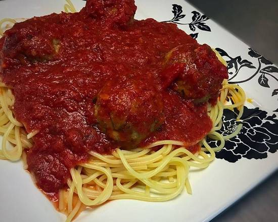 Order Spaghetti with Meatballs food online from I Love NY Pizza store, Wilson on bringmethat.com