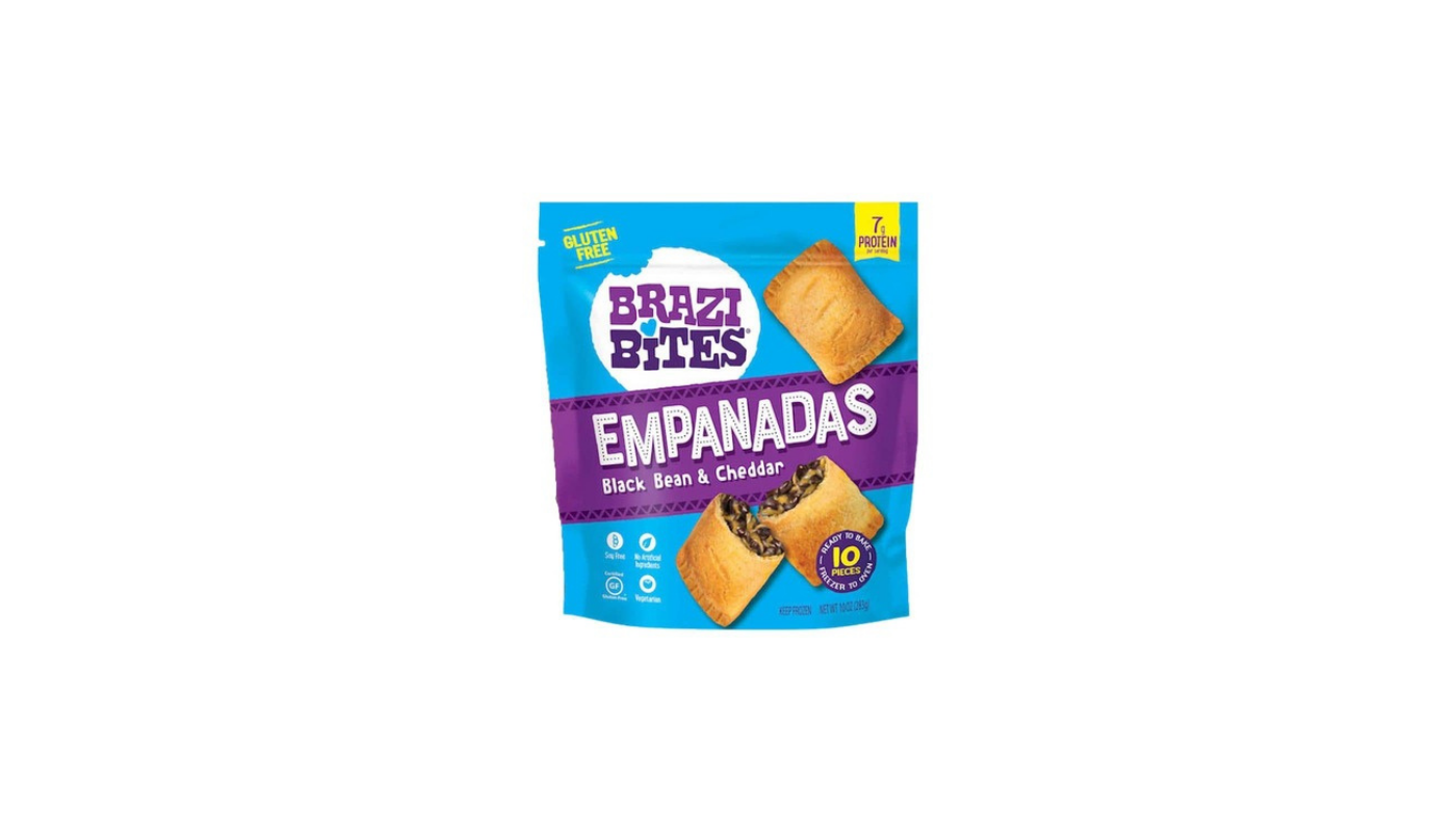 Order Brazi Bites Empanadas Black Bean and Cheese food online from Luv Mart store, Santa Cruz on bringmethat.com