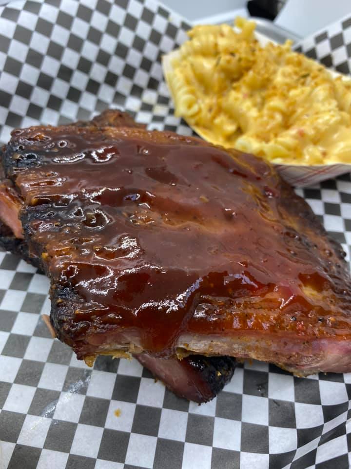 Order 1/2 Rack of Ribs food online from Holy Smokes store, Yuma on bringmethat.com