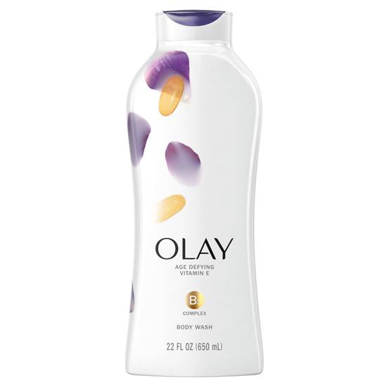 Order Olay Age Defying Body Wash with Vitamin E, 22 OZ food online from CVS store, FRANKFORT on bringmethat.com